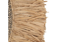 Décoration murale en raphia naturelle - Nahla par Bazar Bizar