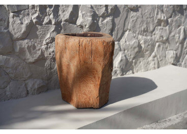 Bougeoir en bois avec cire rechargeable - Candle Trunk...