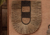 Décoration murale bohème en fibres naturelles - Dada par Bazar Bizar
