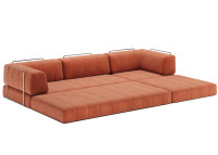 Canapé cosy convertible en lit 1 ou 2 places CozyPad Innovation Living