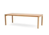 Table de repas d'extérieur en teck Long 240 - Aruna par Garden Art
