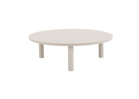 Table basse en aluminium beige 2 tailles - Orion par Garden art