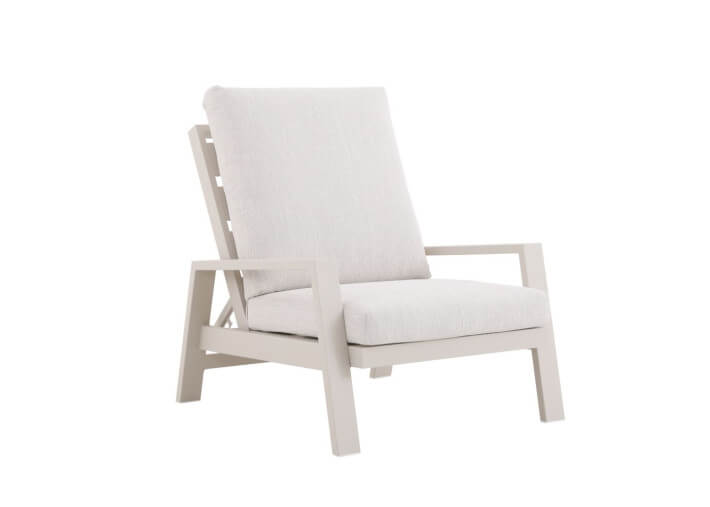 Fauteuil relax dossier inclinable beige - Adèle...