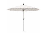 Parasol ø300 en aluminium blanc ou gris - Pagoda par Garden Art