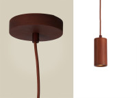 Suspension contemporaine en frêne 3 coloris - Java par Good and Mojo