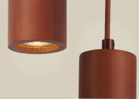 Suspension contemporaine en frêne 3 coloris - Java par Good and Mojo