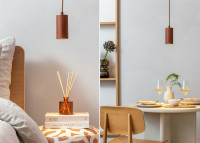 Suspension contemporaine en frêne 3 coloris - Java par Good and Mojo