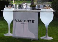 Bar lumineux avec parasol + 2 seaux à bouteilles Bar Classic Valiente