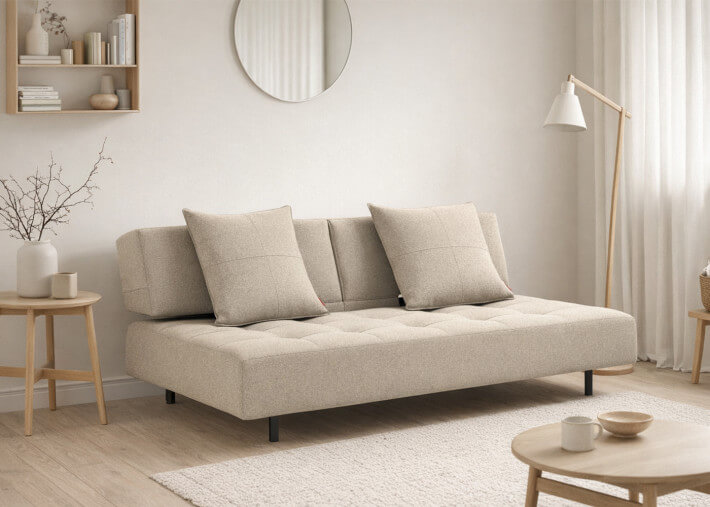 Canapé convertible design scandinave Long Horn...