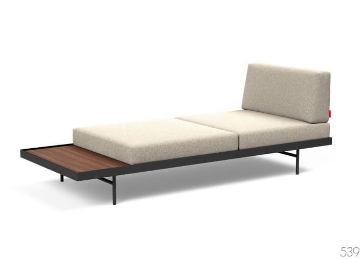 Canapé banquette avec tablette integrée en bois...