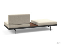 Canapé banquette avec tablette integrée en bois Puri Innovation Living