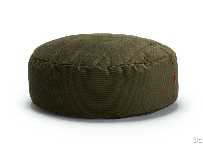Pouf design Ø90 cosy & moderne - Shufflepuck...