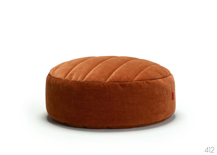 Pouf design Ø90 cosy & moderne - Shufflepuck...