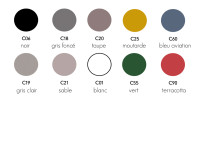 Porte boite de mouchoirs design 10 coloris au choix - sofi par geelli