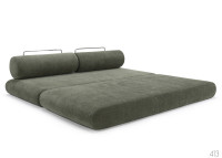 Canapé convertible en 1 ou 2 lits 90-180x200 Circlus Innovation Living