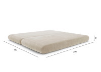 Canapé convertible en 1 ou 2 lits 90-180x200 Circlus Innovation Living