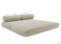 Canapé convertible en 1 ou 2 lits 90-180x200 Circlus Innovation Living
