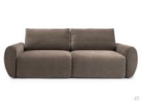 Canapé-lit au confort enveloppant Norum Curve Arms - Innovation Living