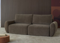 Canapé-lit au confort enveloppant Norum Curve Arms - Innovation Living