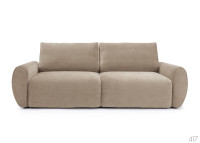 Canapé-lit au confort enveloppant Norum Curve Arms - Innovation Living