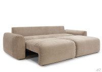 Canapé-lit design et confort XXL Norum Chunky Arms - Innovation Living