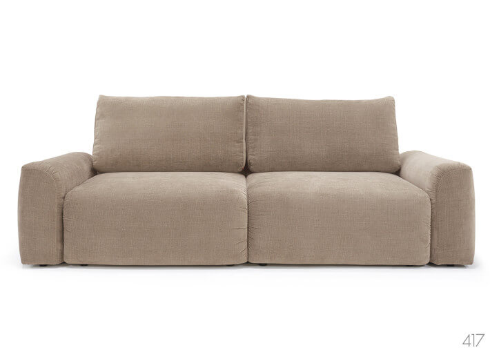Canapé-lit design et confort XXL Norum Chunky...
