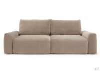 Canapé-lit design et confort XXL Norum Chunky Arms - Innovation Living
