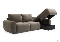 Canapé d'angle convertible - Norum Curve Arms Innovation Living