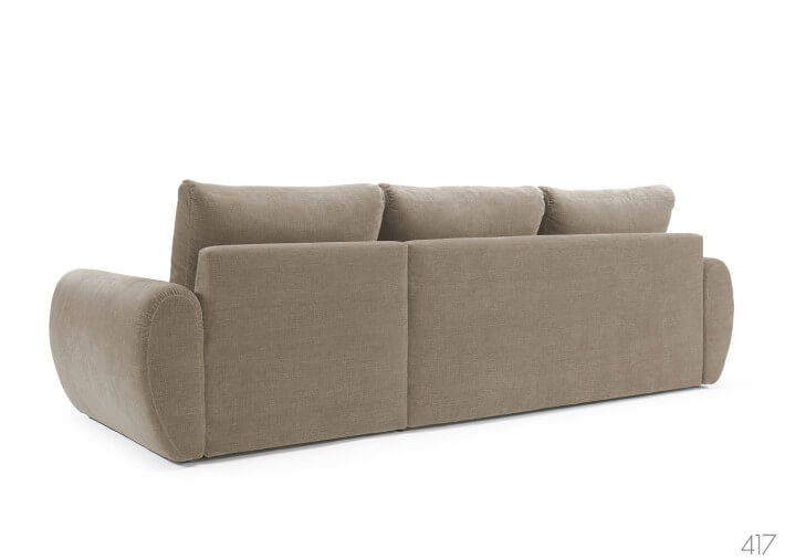 Canapé d'angle convertible - Norum Curve Arms...
