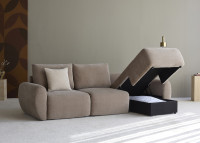 Canapé d'angle convertible - Norum Curve Arms Innovation Living