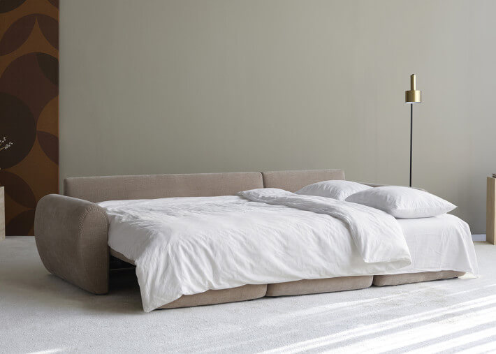 Canapé d'angle convertible - Norum Curve Arms...