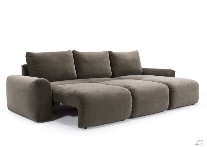 Canapé d'angle convertible - Norum Chunky Arms...