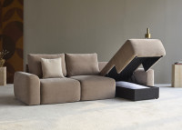 Canapé d'angle convertible - Norum Chunky Arms Innovation Living