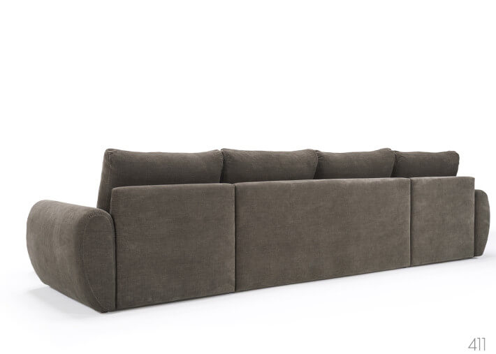 Canapé lit en U Accoudoirs Curve L 370 Norum U...