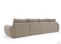 Canapé lit en U Accoudoirs Curve L 370 Norum U Curve Innovation Living
