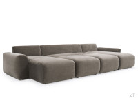 Canapé lit en U Accoudoir large L382 Norum U Chunky Innovation Living