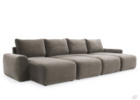Canapé lit en U Accoudoir large L382 Norum U Chunky Innovation Living