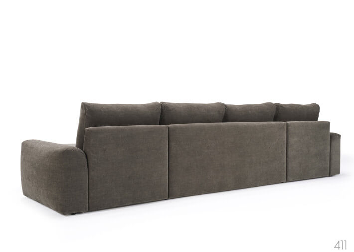 Canapé lit en U Accoudoir large L382 Norum U...