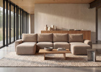 Canapé lit en U Accoudoir large L382 Norum U Chunky Innovation Living