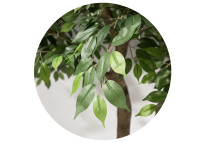 Ficus artificiel géant 300 cm : arbre décoratif XXL d'intérieur Sinder
