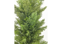 Cyprès artificiel extérieur 120 cm plante élégante structurante Sinder