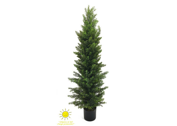 Cyprès artificiel extérieur 120 cm plante...