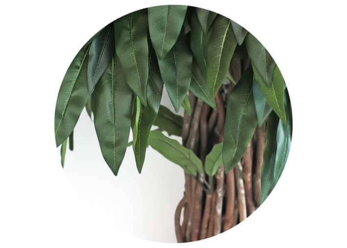 Manguier artificiel 180 cm : arbre exotique...