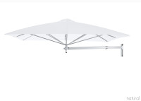 Parasol carré à fixation murale bras flexible - Paraflex par Umbrosa