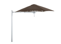 Parasol déporté carré avec bras flexible - Paraflex par Umbrosa