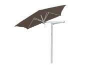 Parasol déporté carré avec bras flexible - Paraflex par Umbrosa