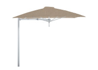 Parasol déporté carré avec bras flexible - Paraflex par Umbrosa
