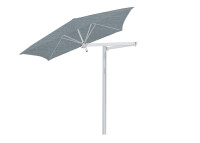 Parasol déporté carré avec bras flexible - Paraflex par Umbrosa