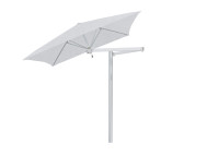 Parasol déporté carré avec bras flexible - Paraflex par Umbrosa