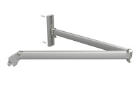 Parasol déporté carré avec bras flexible - Paraflex par Umbrosa
